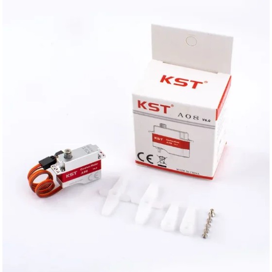 Original KST A08 A08H A08N V6.0 3.2kg Coreless Metal Gear HV Glider DLG Hardened Steel   KST A08 A08H A08N